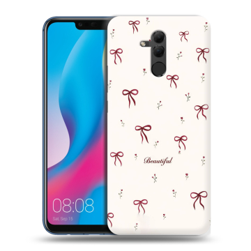 Силиконовый противоударный чехол на Huawei Mate 20 Lite с принтом для девочек