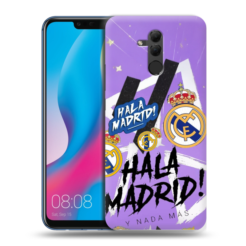 Силиконовый противоударный чехол на Huawei Mate 20 Lite с принтом Real Madrid Реал Мадрид Силиконовый противоударный чехол на Huawei Mate 20 Lite с принтом Real Madrid Реал Мадрид