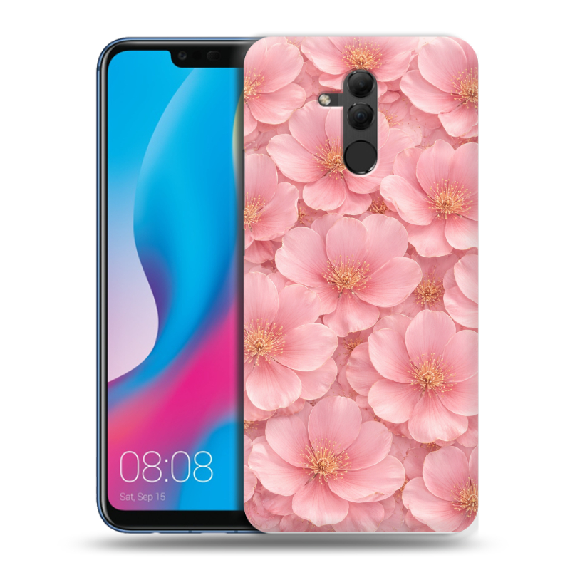 Силиконовый противоударный чехол на Huawei Mate 20 Lite с принтом женский Силиконовый противоударный чехол на Huawei Mate 20 Lite с принтом женский