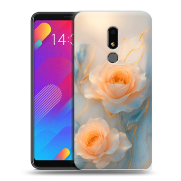 Пластиковый чехол на Meizu M8 Lite с принтом Женский