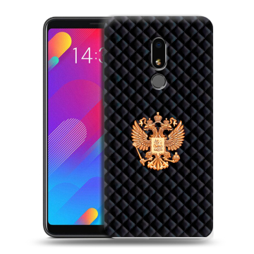 Пластиковый чехол на Meizu M8 Lite с принтом Герб России принт Пластиковый чехол на Meizu M8 Lite с принтом Герб России принт