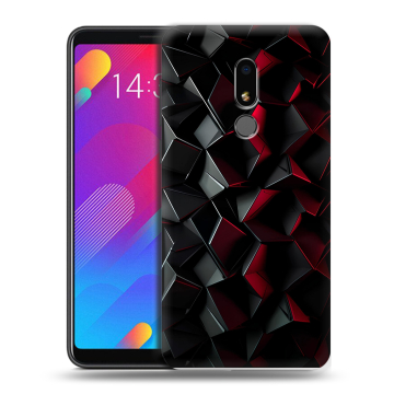 Пластиковый чехол на Meizu M8 Lite с принтом Абстракция Пластиковый чехол на Meizu M8 Lite с принтом Абстракция