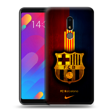 Пластиковый чехол на Meizu M8 Lite с принтом Барселона Barcelona Пластиковый чехол на Meizu M8 Lite с принтом Барселона Barcelona
