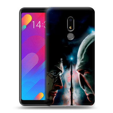 Пластиковый чехол на Meizu M8 Lite с принтом Гарри Поттер Harry Potter
