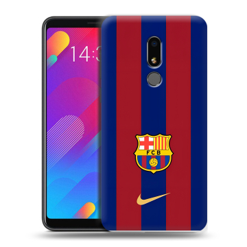 Пластиковый чехол на Meizu M8 Lite с принтом Барселона Barcelona