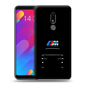 Пластиковый чехол на Meizu M8 Lite с принтом БМВ BMW