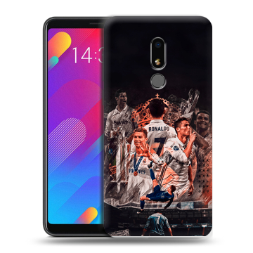 Пластиковый чехол на Meizu M8 Lite с принтом Реал Роналдо Real Ronaldo Пластиковый чехол на Meizu M8 Lite с принтом Реал Роналдо Real Ronaldo