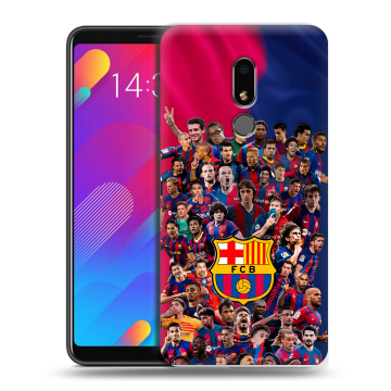 Пластиковый чехол на Meizu M8 Lite с принтом Барселона Barcelona Пластиковый чехол на Meizu M8 Lite с принтом Барселона Barcelona