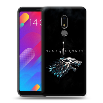 Пластиковый чехол на Meizu M8 Lite с принтом Игра Престолов Game Thrones