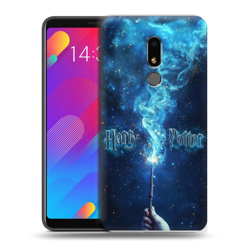 Пластиковый чехол на Meizu M8 Lite с принтом Harry Potter Гарри Поттер