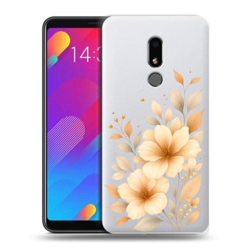 Пластиковый чехол на Meizu M8 Lite с принтом для девушки