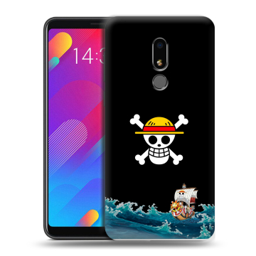Пластиковый чехол на Meizu M8 Lite с принтом One Piece Ван Пис