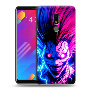 Пластиковый чехол на Meizu M8 Lite с принтом Death note Тетрадь смерти