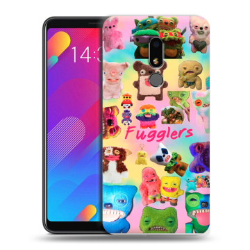 Пластиковый чехол на Meizu M8 Lite с принтом Флагер Fuggler