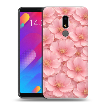 Пластиковый чехол на Meizu M8 Lite с принтом женский