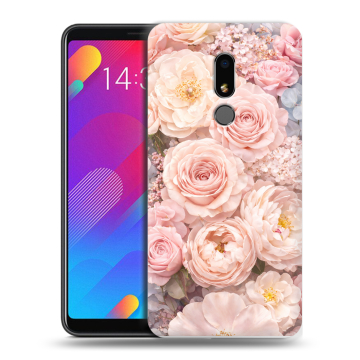 Пластиковый чехол на Meizu M8 Lite с принтом женский