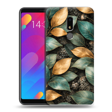 Пластиковый чехол на Meizu M8 Lite с принтом женский
