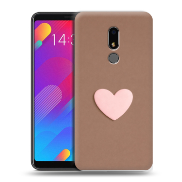 Пластиковый чехол на Meizu M8 Lite с принтом женский