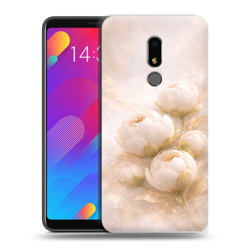 Пластиковый чехол на Meizu M8 Lite с принтом женский