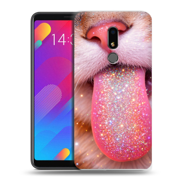 Пластиковый чехол на Meizu M8 Lite с принтом для девочек