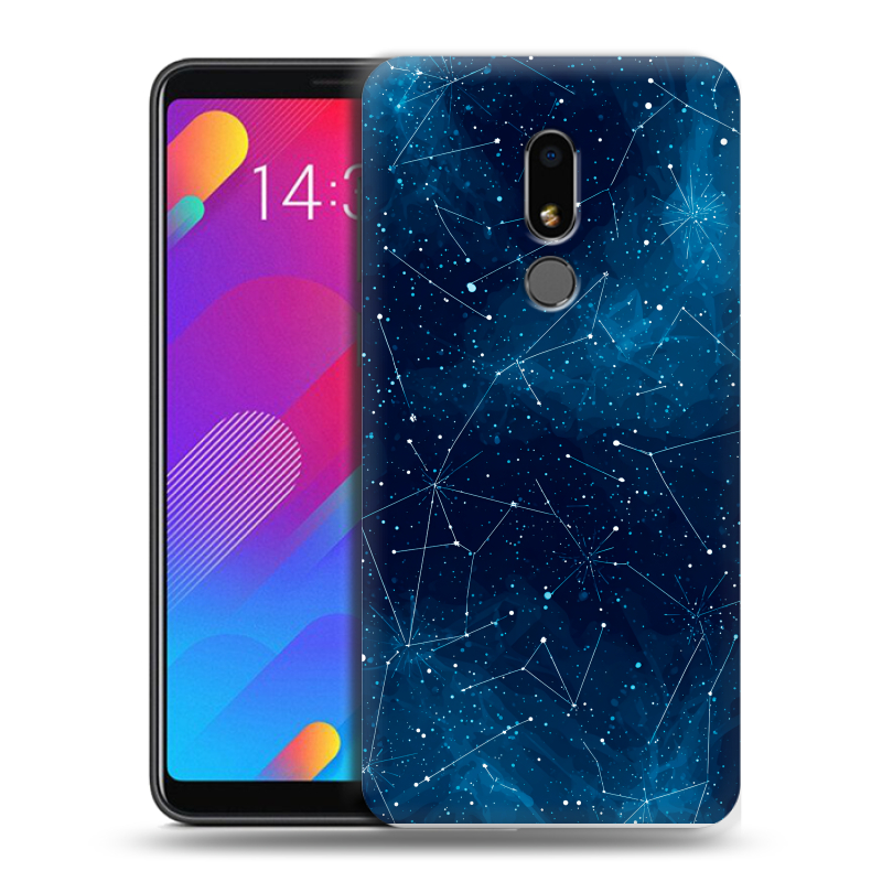 Пластиковый чехол на Meizu M8 Lite с принтом Космос звезды Пластиковый чехол на Meizu M8 Lite с принтом Космос звезды