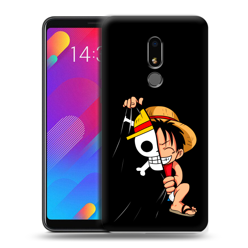 Пластиковый чехол на Meizu M8 Lite с принтом One Piece Ван Пис Пластиковый чехол на Meizu M8 Lite с принтом One Piece Ван Пис