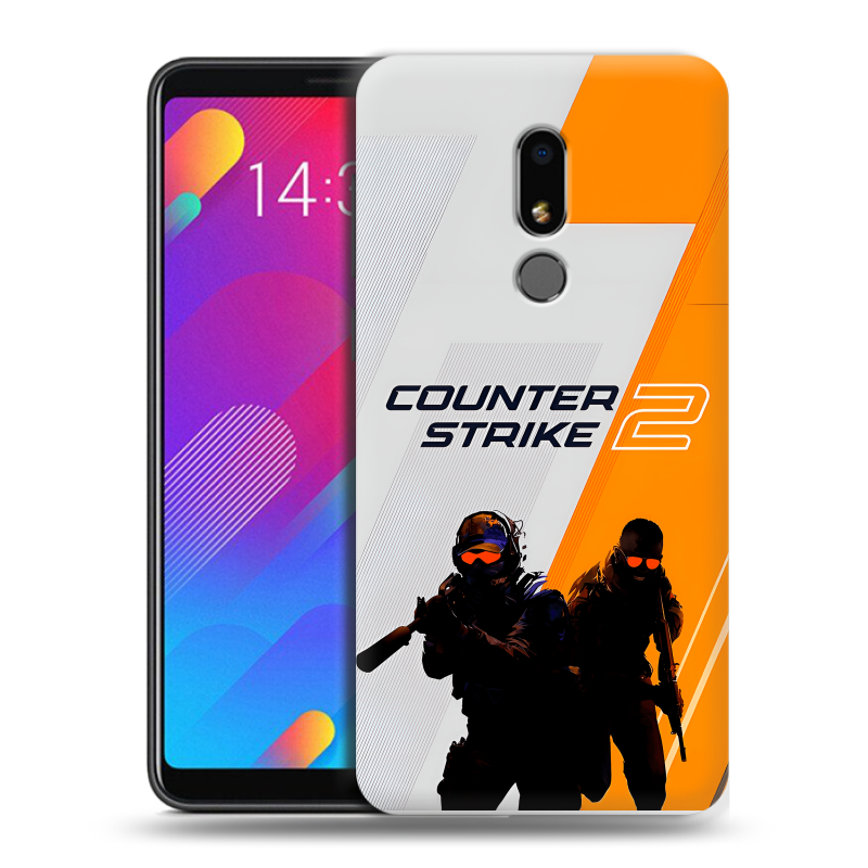 Пластиковый чехол на Meizu M8 Lite с принтом Counter Strike Пластиковый чехол на Meizu M8 Lite с принтом Counter Strike