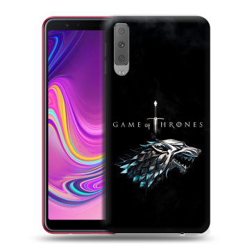 Силиконовый противоударный чехол на Samsung Galaxy A7 (2018) с принтом Игра Престолов Game Thrones Силиконовый противоударный чехол на Samsung Galaxy A7 (2018) с принтом Игра Престолов Game Thrones
