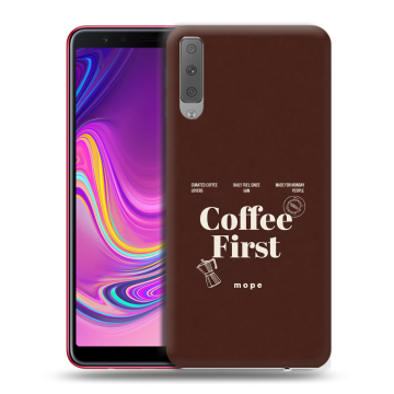 Силиконовый противоударный чехол на Samsung Galaxy A7 (2018) с принтом женский Силиконовый противоударный чехол на Samsung Galaxy A7 (2018) с принтом женский