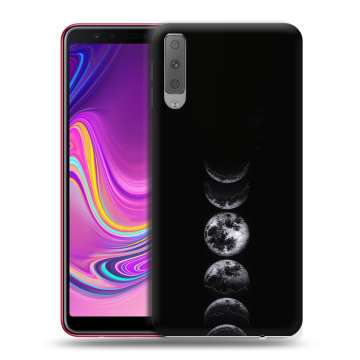 Силиконовый противоударный чехол на Samsung Galaxy A7 (2018) с принтом женский Силиконовый противоударный чехол на Samsung Galaxy A7 (2018) с принтом женский