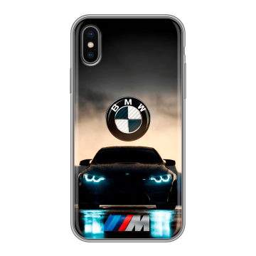 Силиконовый чехол на Iphone X/XS с принтом БМВ BMW Силиконовый чехол на Iphone X/XS с принтом БМВ BMW