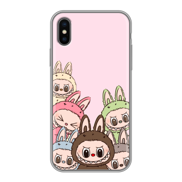 Силиконовый чехол на Iphone X/XS с принтом Лабубу Силиконовый чехол на Iphone X/XS с принтом Лабубу