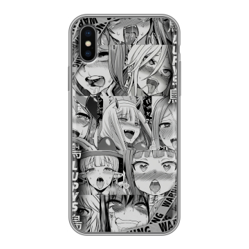 Силиконовый чехол на Iphone X/XS с принтом Ahegao Ахегао Аниме Силиконовый чехол на Iphone X/XS с принтом Ahegao Ахегао Аниме