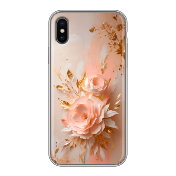 Силиконовый чехол на Iphone X/XS с принтом женский Силиконовый чехол на Iphone X/XS с принтом женский