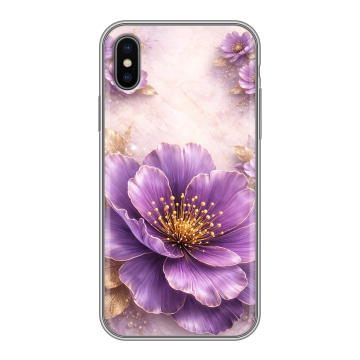Силиконовый чехол на Iphone X/XS с принтом женский