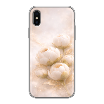 Силиконовый чехол на Iphone X/XS с принтом женский