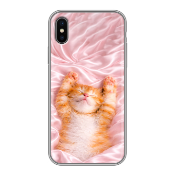 Силиконовый чехол на Iphone X/XS с принтом женский
