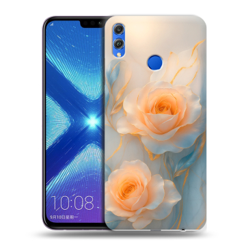 Силиконовый чехол на Huawei Honor 8X с принтом Женский