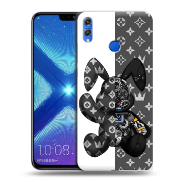 Силиконовый чехол на Huawei Honor 8X с принтом Луи робот