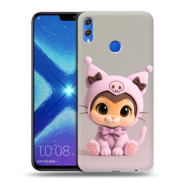 Силиконовый чехол на Huawei Honor 8X с принтом Куроми Kuromi 