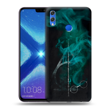 Силиконовый чехол на Huawei Honor 8X с принтом Гарри Поттер Harry Potter
