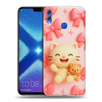 Силиконовый чехол на Huawei Honor 8X с принтом для девочек