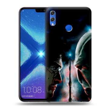 Силиконовый чехол на Huawei Honor 8X с принтом Гарри Поттер Harry Potter