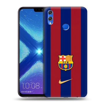 Силиконовый чехол на Huawei Honor 8X с принтом Барселона Barcelona
