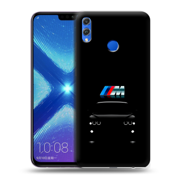 Силиконовый чехол на Huawei Honor 8X с принтом БМВ BMW