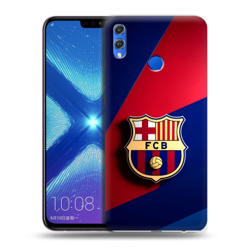 Силиконовый чехол на Huawei Honor 8X с принтом Барселона Barcelona
