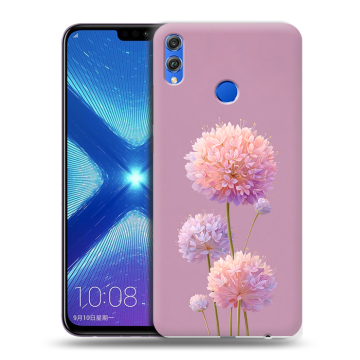 Силиконовый чехол на Huawei Honor 8X с принтом Цветы