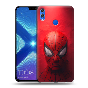 Силиконовый чехол на Huawei Honor 8X с принтом Spiderman Человек паук