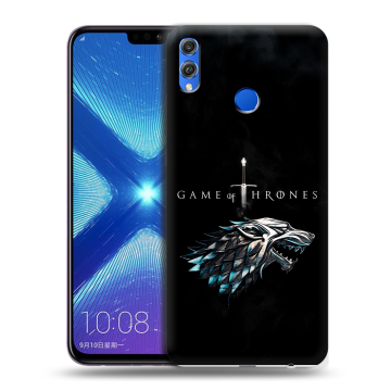 Силиконовый чехол на Huawei Honor 8X с принтом Игра Престолов Game Thrones