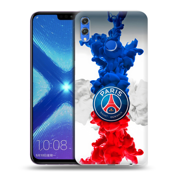 Силиконовый чехол на Huawei Honor 8X с принтом PSG ПСЖ